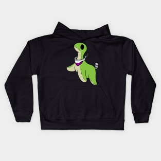 Ace pride Nessie Kids Hoodie